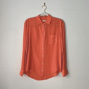 Orange bottom down shirt